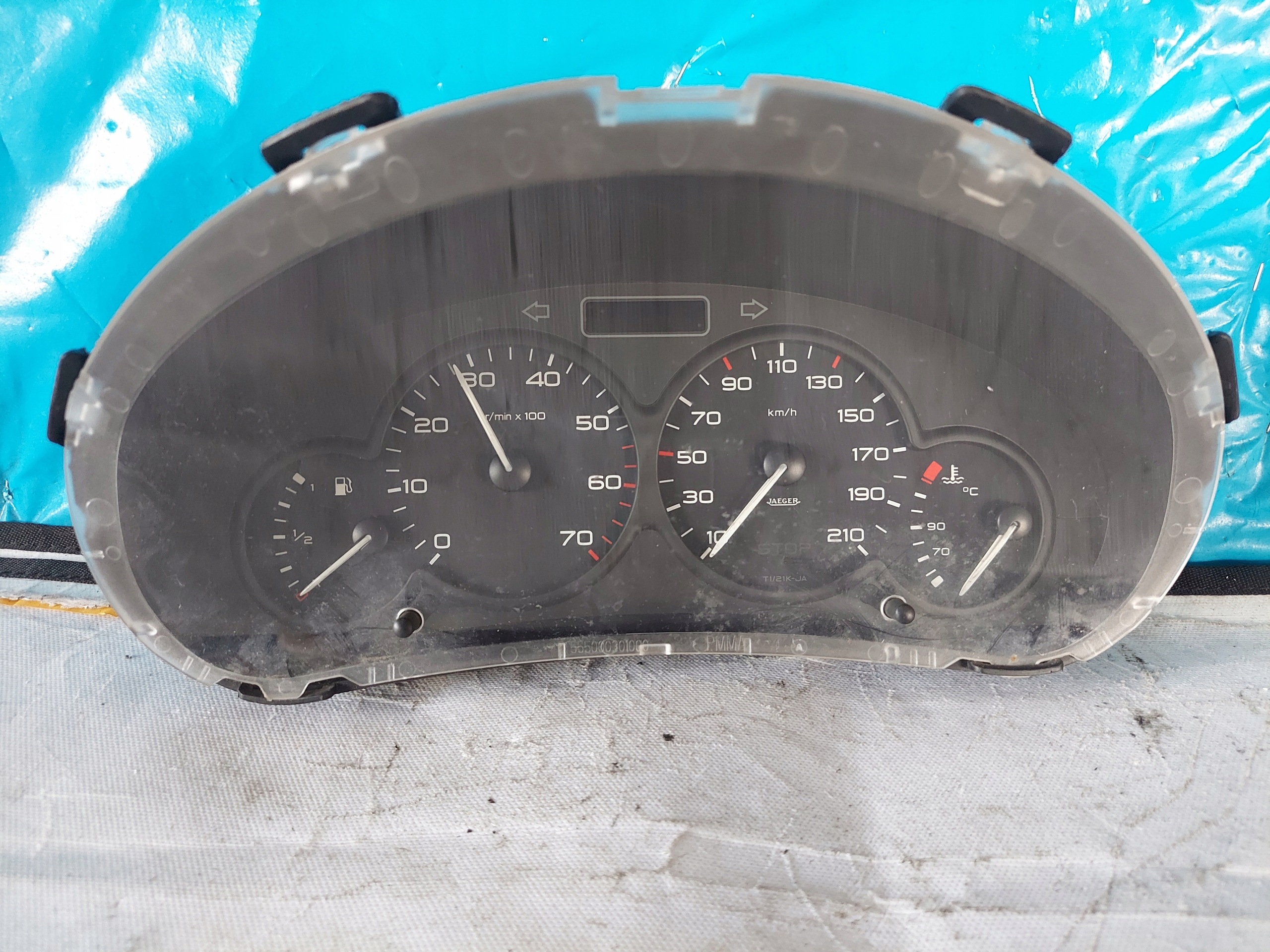 dials clock PARTNER and 1.6 HDI 9662745180