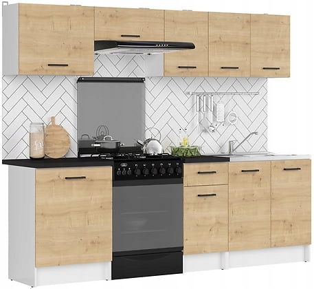 Zestaw Kuchenny Sara Line 240 Rodzaj szafek inny rodzaj szafki