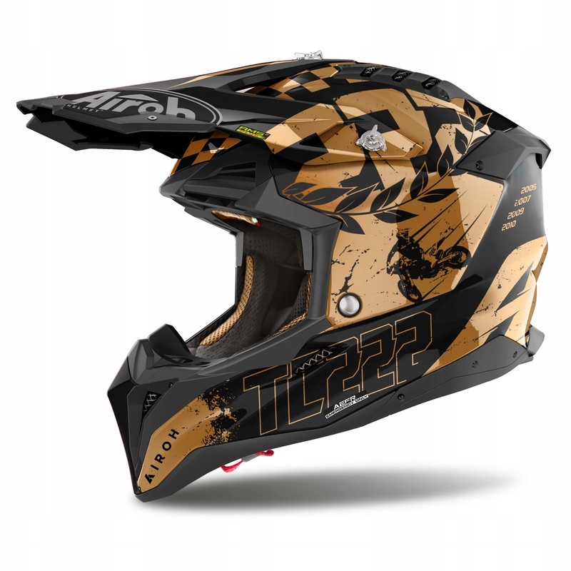 Motocyklová Prilba Airoh Aviator 3 Legend Chrome Gloss (s)