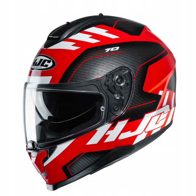 KASK HJC C70 KORO BLACK RED WHITE L