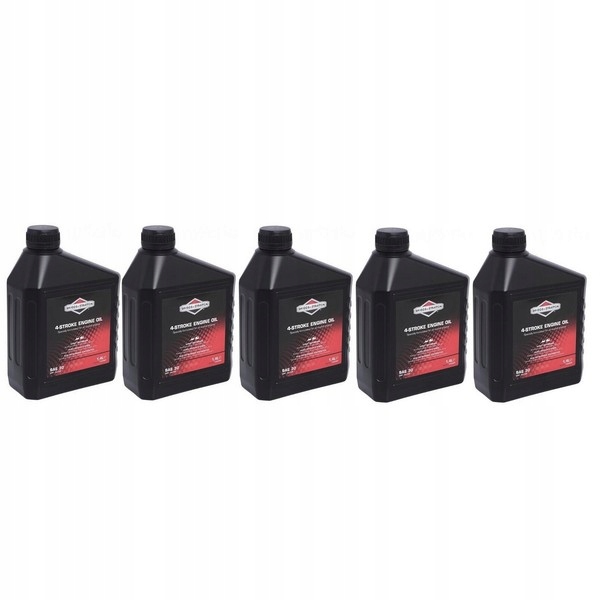 BRIGGS STRATTON 4T SAE30 olej do kosiarki 5 x 1.4L