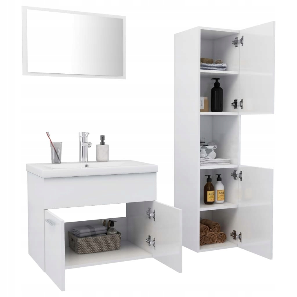 Lumarko набор мебели для ванной комнаты, высокий глянец, материал другие