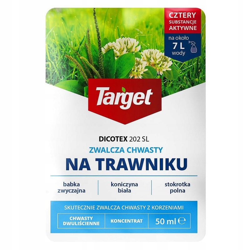 

Target Dicotex środek na chwasty na trawniku 50 ml