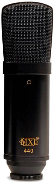 MXL 440 - Mikrofon pojemnościowy Zastosowanie studyjny