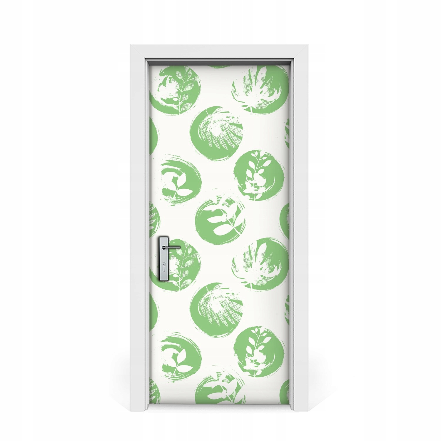 

Fototapeta naklejka drzwi Zielone kropki 85x205