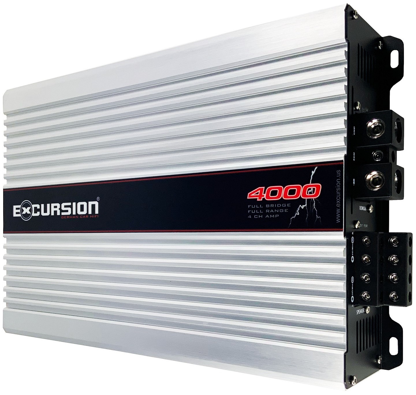 Excursion SXA-95 Pro 4-kanálový Zosilňovač 4x600-1000W/2x2000W Full Bridge