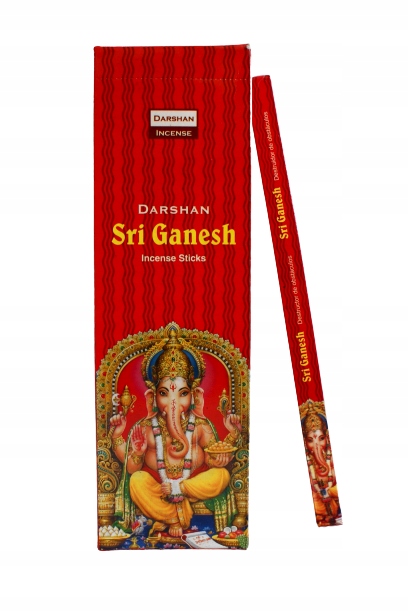 

Indyjskie kadzidełka Sri Ganesz, Darshan Incense