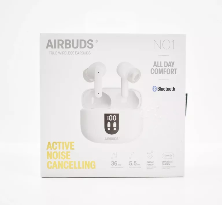 SŁUCHAWKI BEZPRZEWODOWE DOUSZNE AIRBUDS NC1