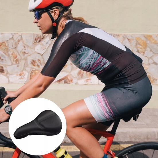 ŻELOWA NAKŁADKA AMORTYZUJĄCA POKROWIEC NA SIODEŁKO ROWEROWE ŻELOWE Płeć produkt uniseks