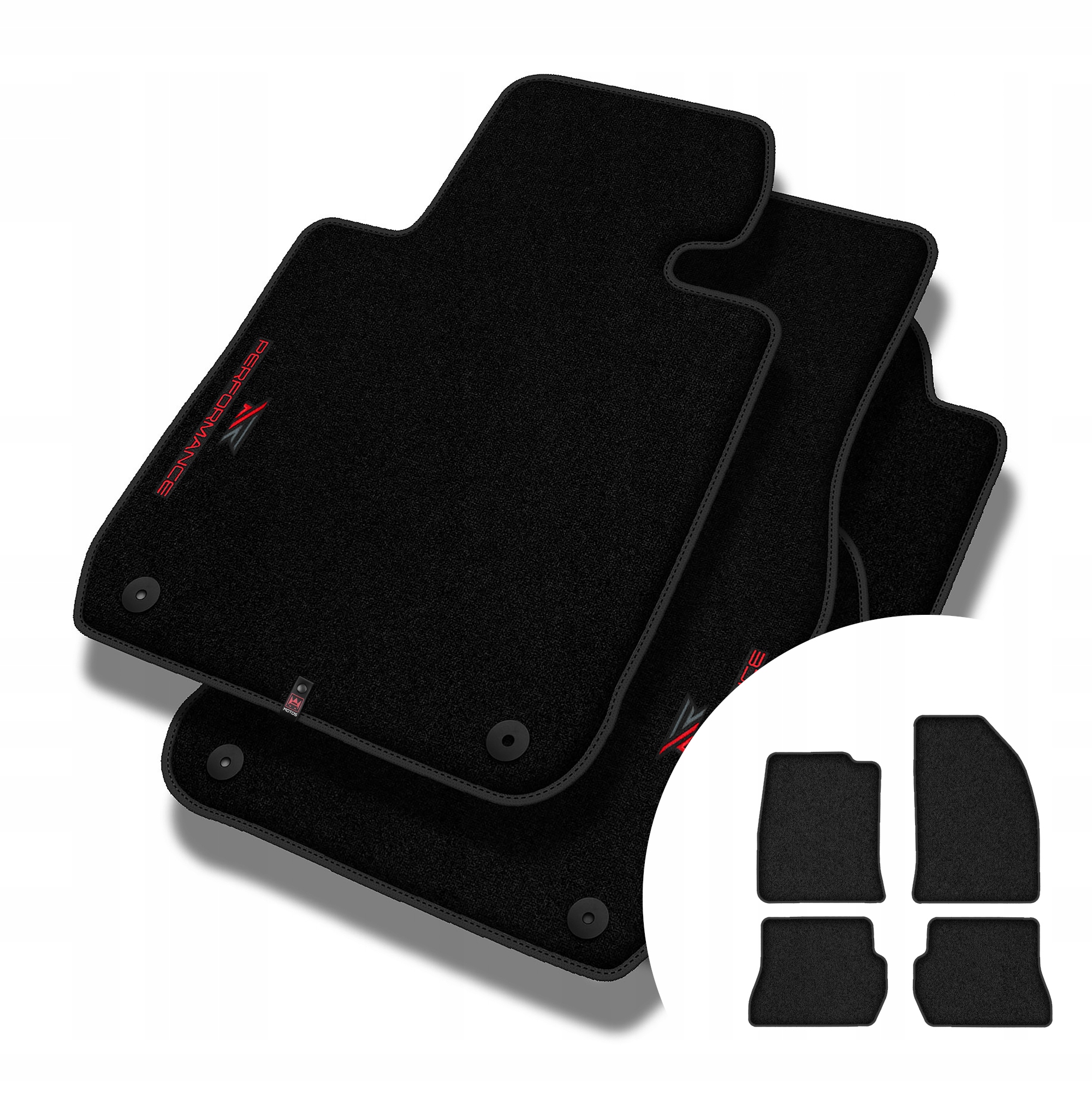 Velúrové koberčeky Performance Premium pre Ford Fiesta V 2002-2005