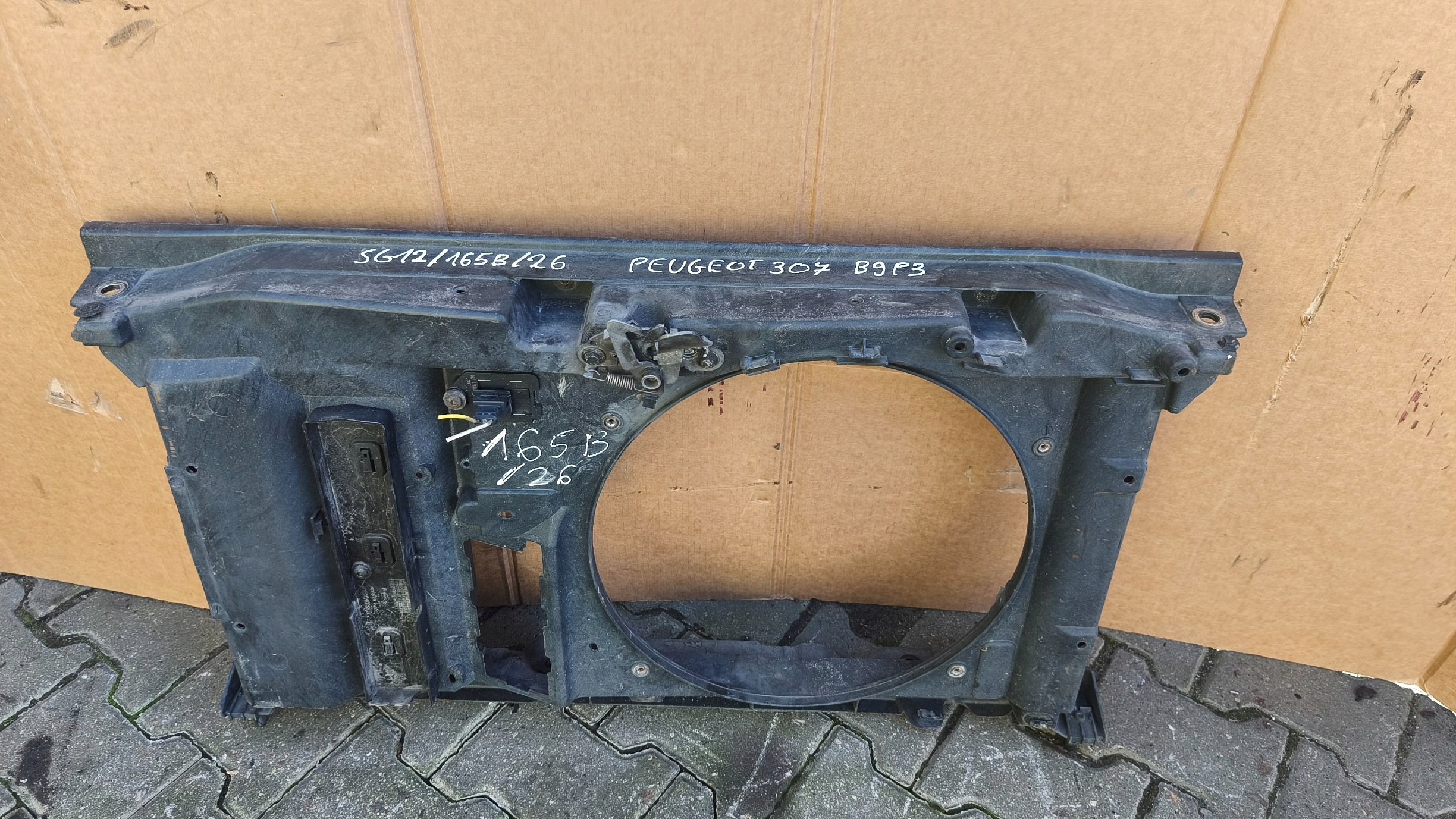 obal ventylátora PEUGEOT 307