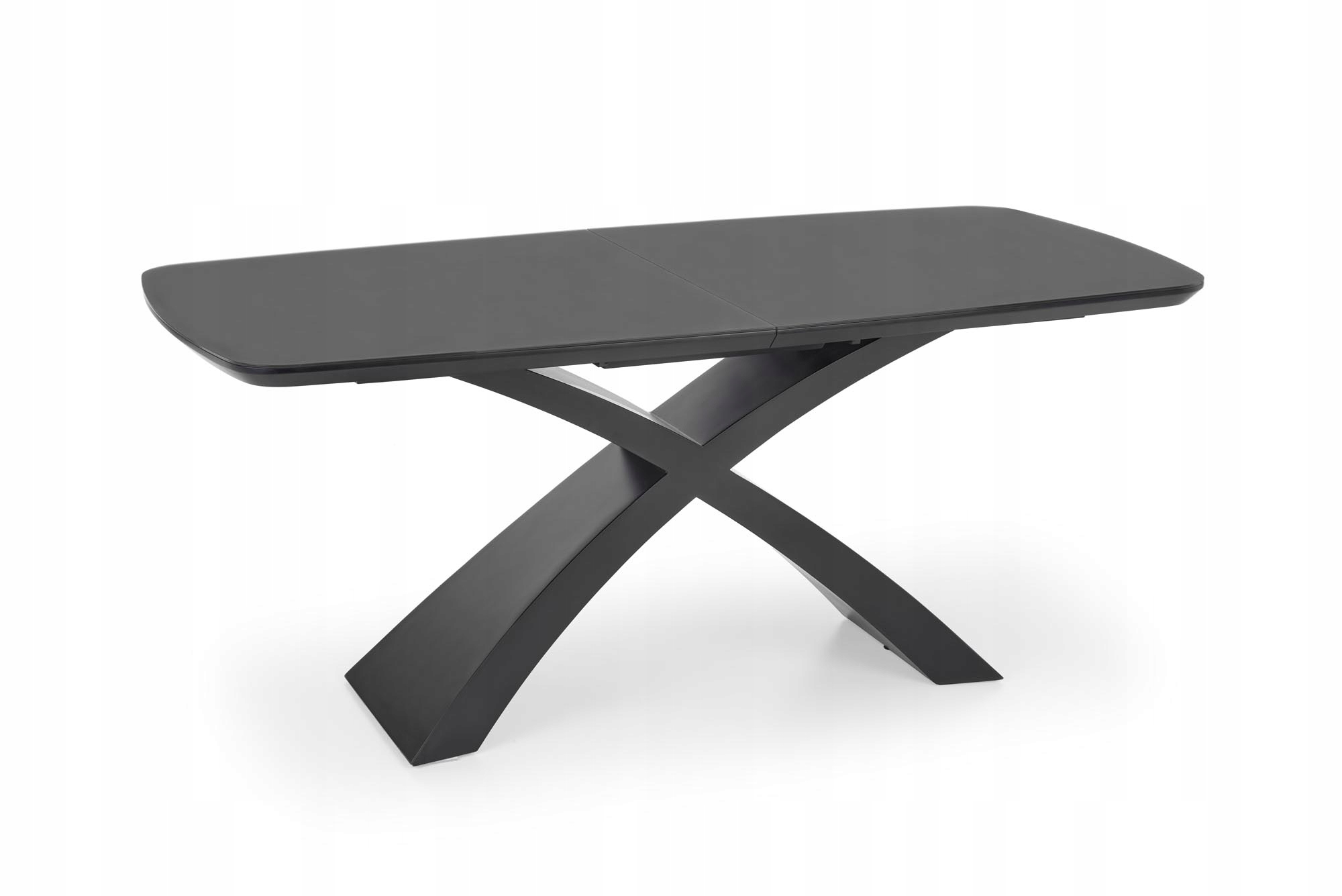 Stół Silvestro Popiel 180-220x89 Mdf+stal Halmar