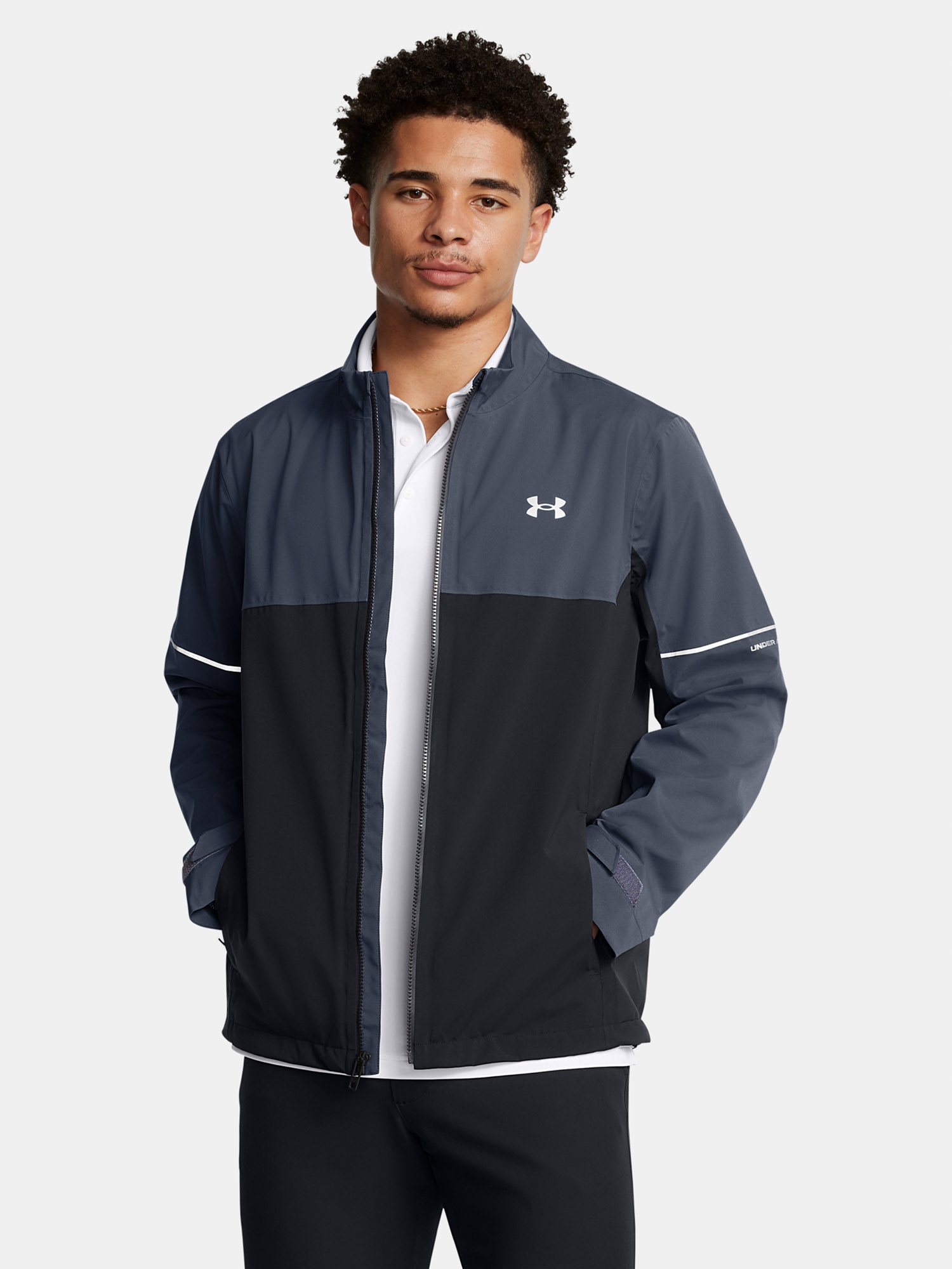 Under Armour Pánská bunda Under Armour Drive Rain Jacket-gry