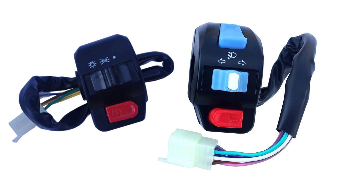 Комбинированный переключатель левый правый комплект 2T 4T Martinelli