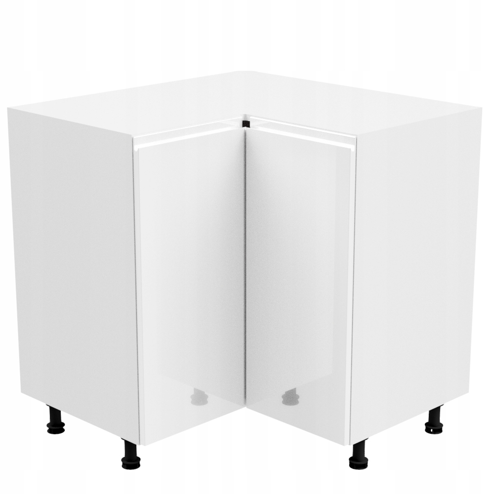 Szafka dolna narożna 80x80 ASPEN D90N biała Gała