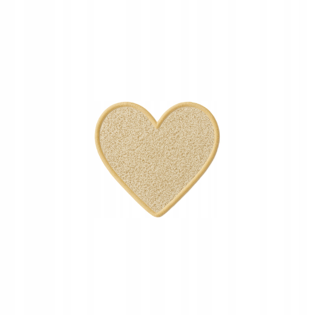 120x120 Kusový koberec Color shaggy béžový srdce