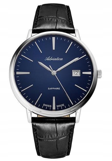 Nové Originální Pánské Hodinky Adriatica A1283.5215Q gravírování