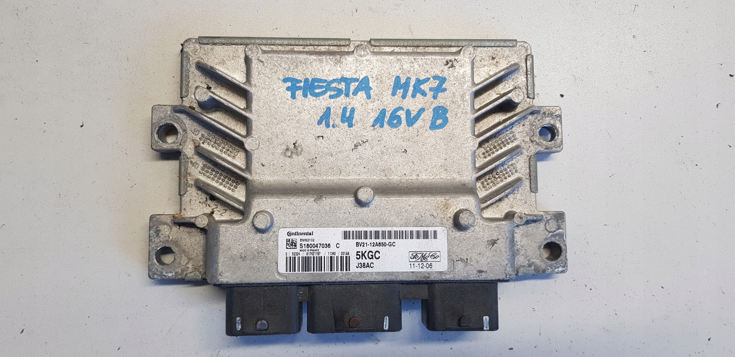FORD FIESTA MK7 computer Centralina Motore
