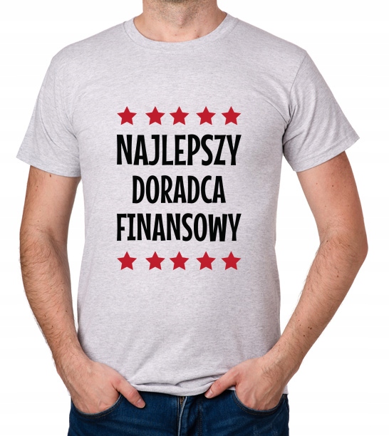 

koszulka Najlepszy Doradca Finansowy prezent