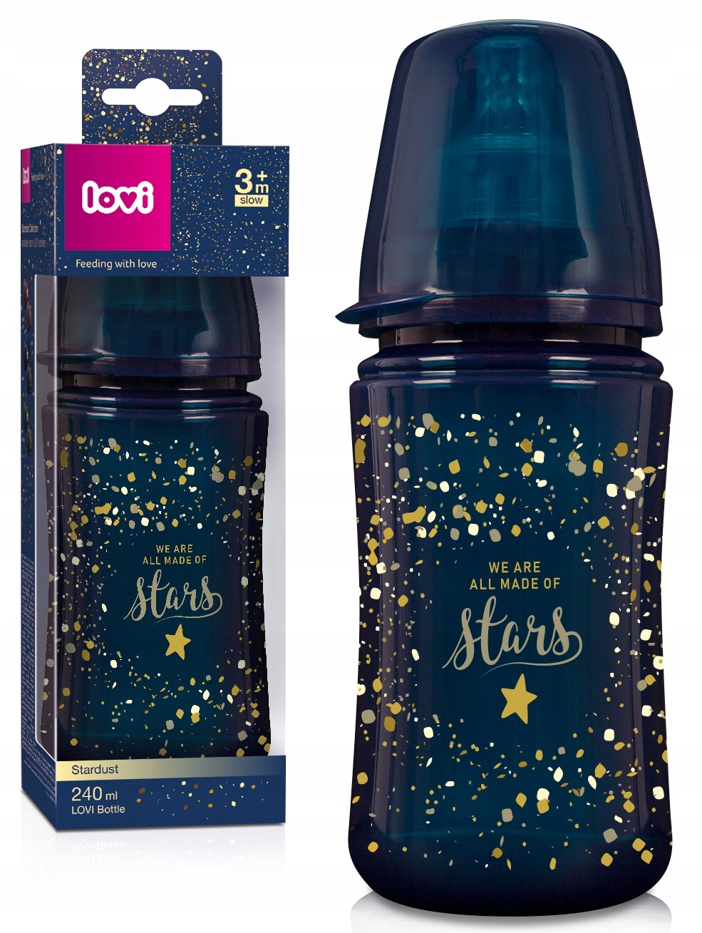 

Lovi Butelka antykolkowa 240ml 3m+ 21/585 Stardust