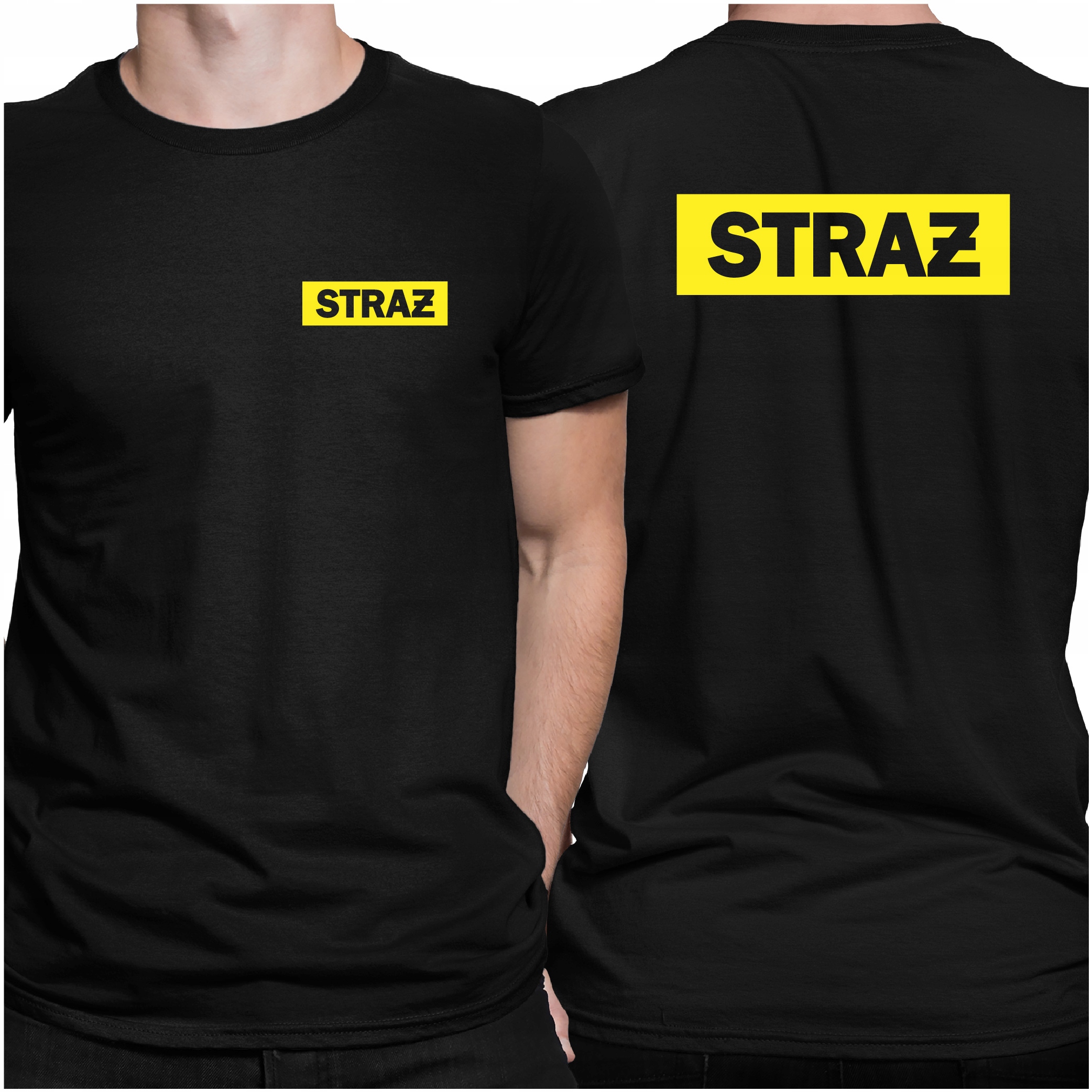 

Koszulka Bawełniana Nadruk Straż Strażnik Miejski