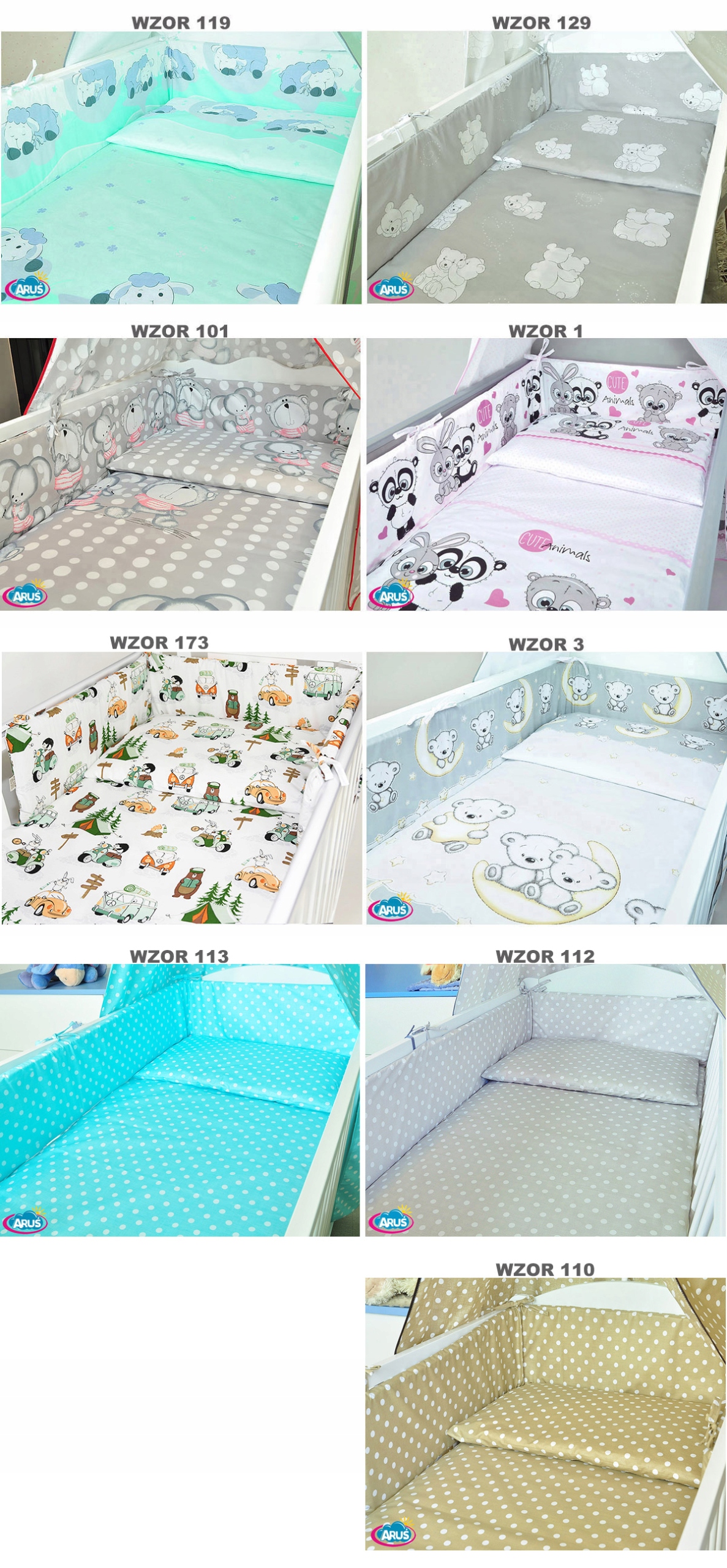 15el ŁÓŻECZKO DLA DZIECKA DZIECIĘCE MATERAC POŚCIE Kolor biały