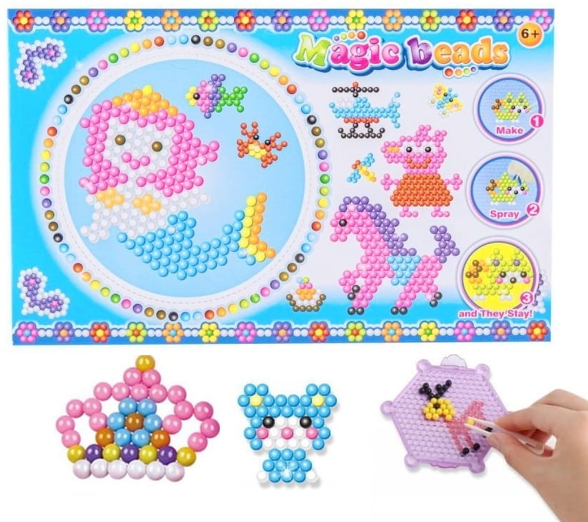 

Koraliki Wodne Zestaw Magic Beads Szablony