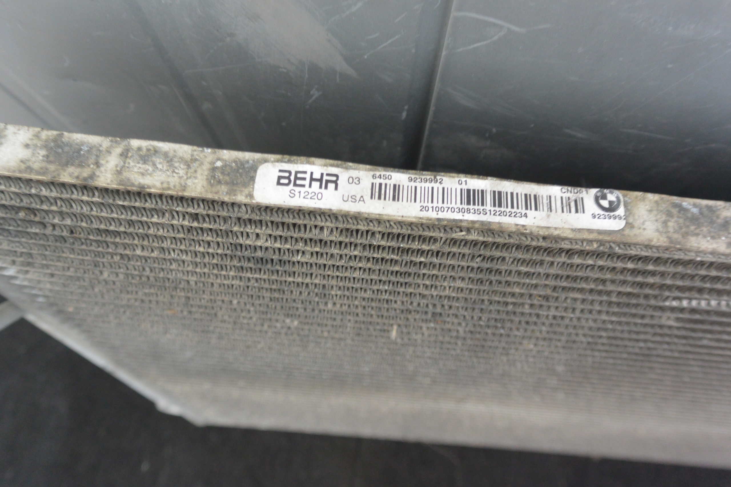 air conditioning radiator BMW X5 X6 E70 E71