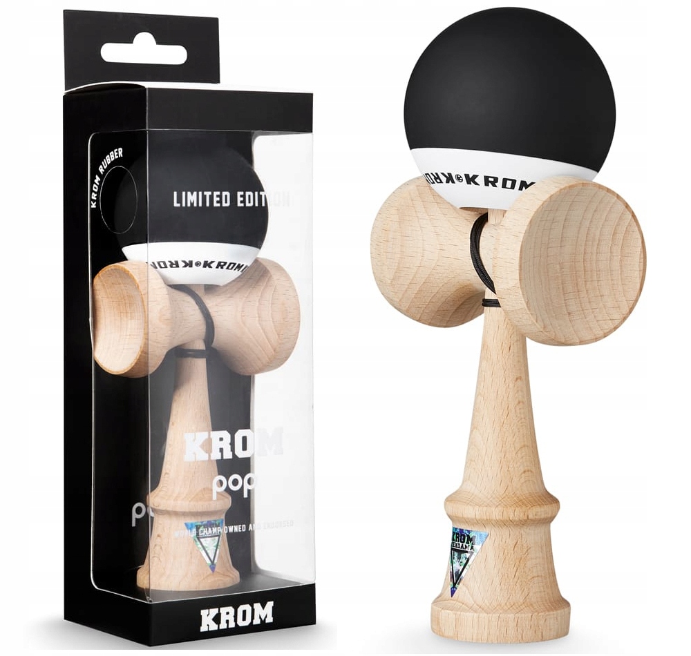 

Kendama Krom Pop Black, Czarny