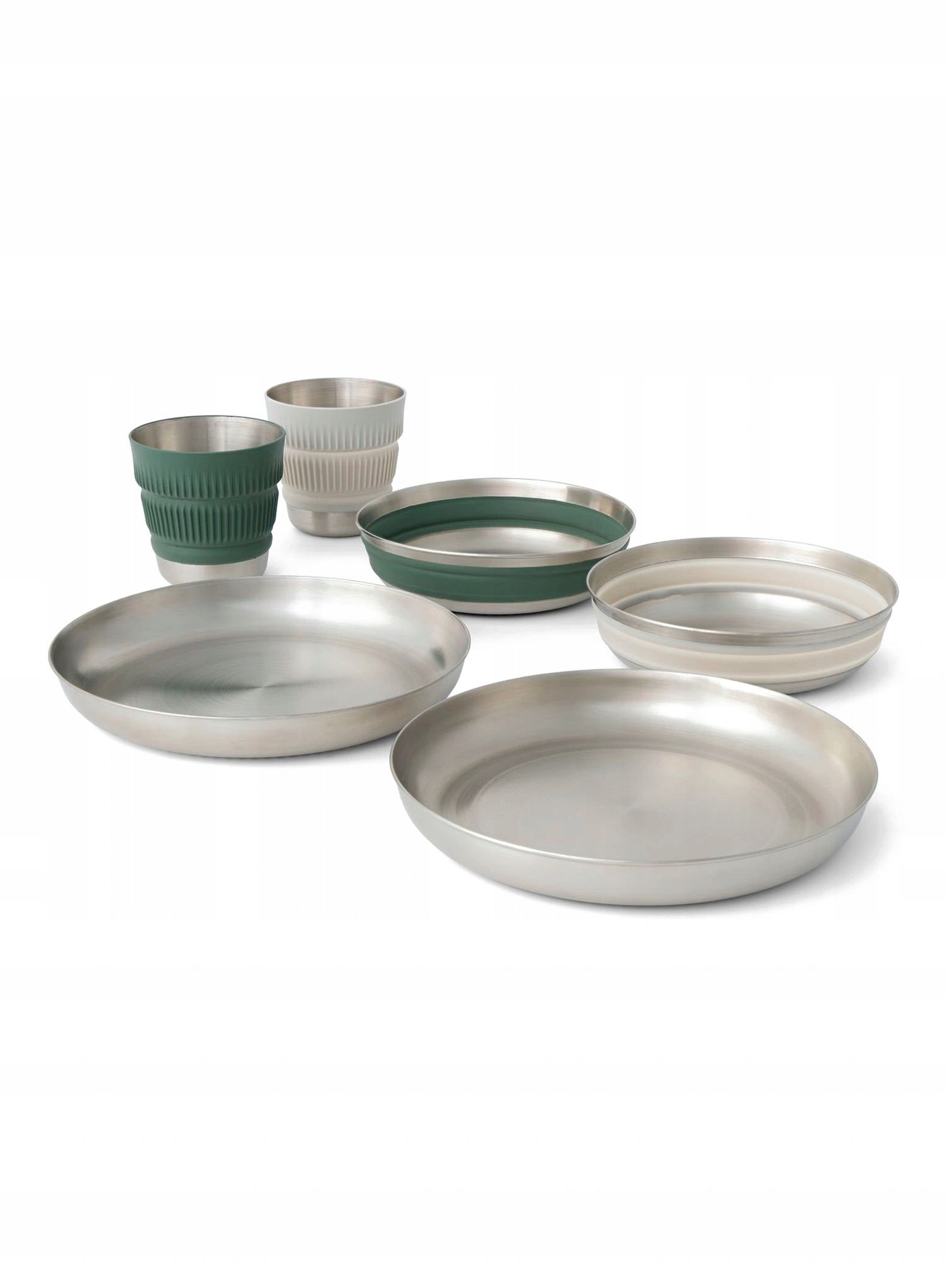 Sada nádobí Sea to Summit Detour Collapsible Dinnerware Set 6P assorted