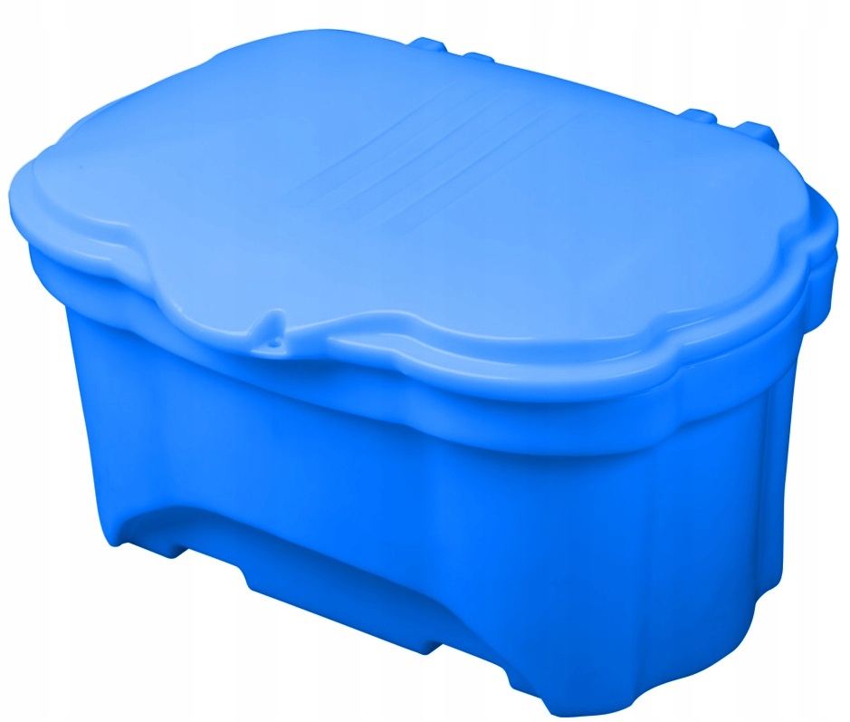 Pojemnik Na Piasek Sól Drogową 150L Niebieski 215 kg PPMM MARSEPLAST