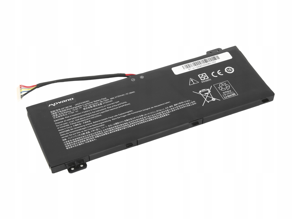 Bateria Movano do Acer Predator Helios 300 Nitro 5 7