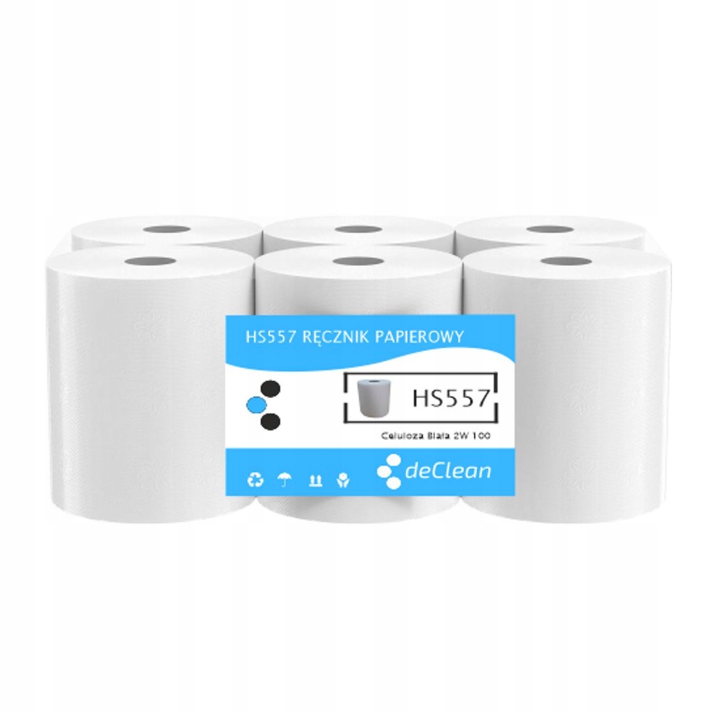 

Ręcznik Papierowy ROLi 100m 2Warstwy Celuloza 6szt