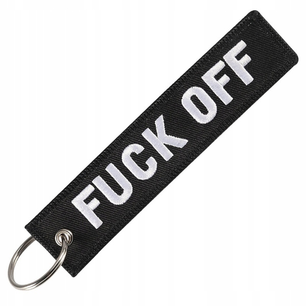 

Brelok Fuck Off zawieszka do kluczy