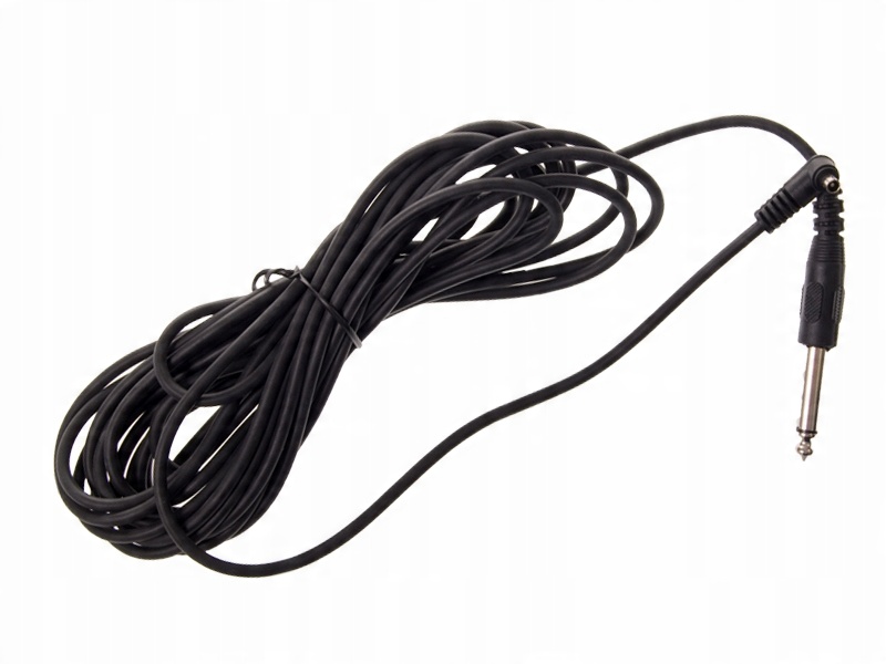 

Kabel 3,5 m Przewód Synchro Pc duży Jack 6,35 mm