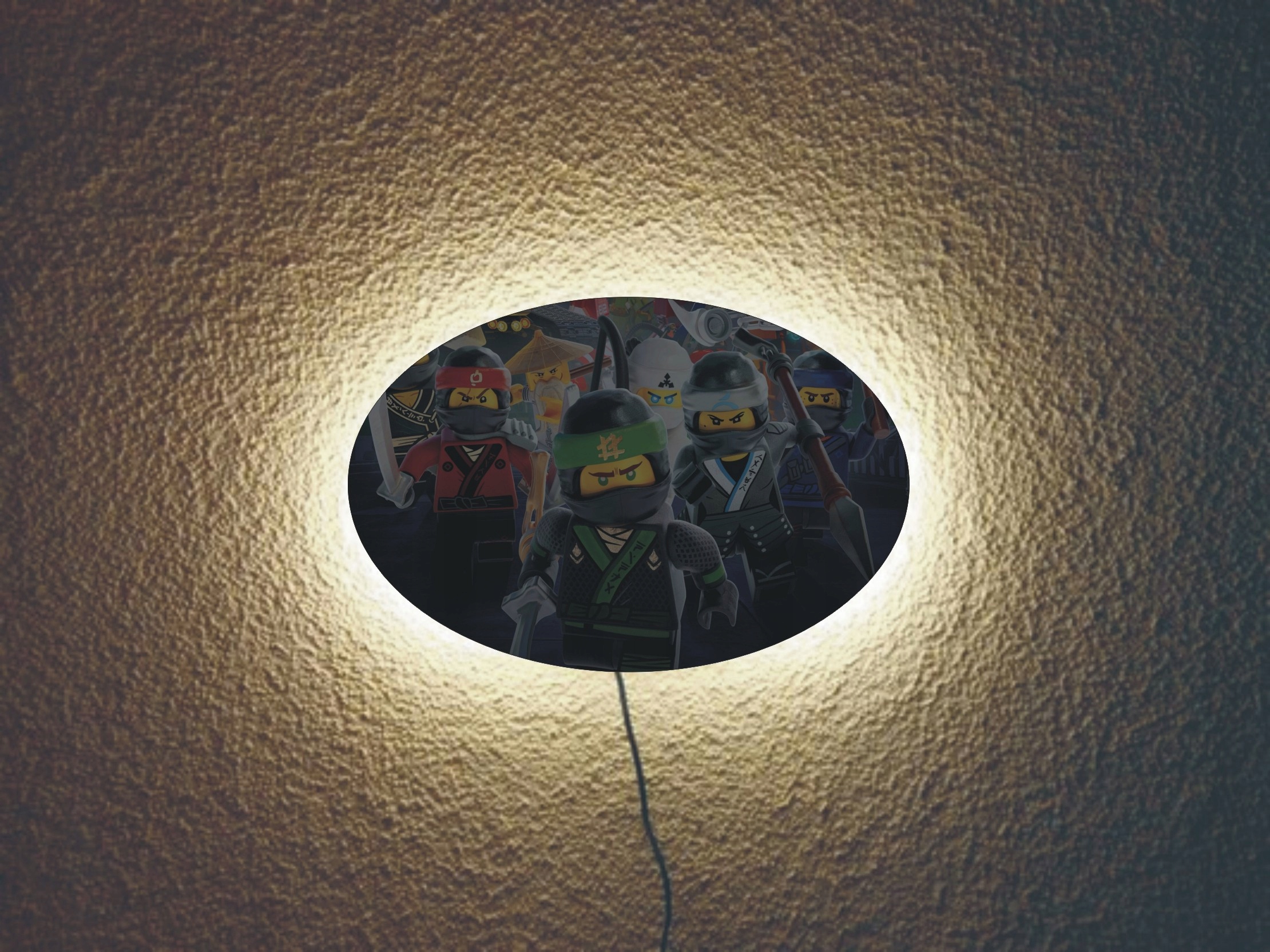 Lampka ścienna LEGO NINJAGO lego Kolor dominujący inny