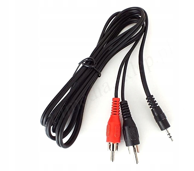 kabel Jack 2,5 stereo - 2RCA 1,5 m