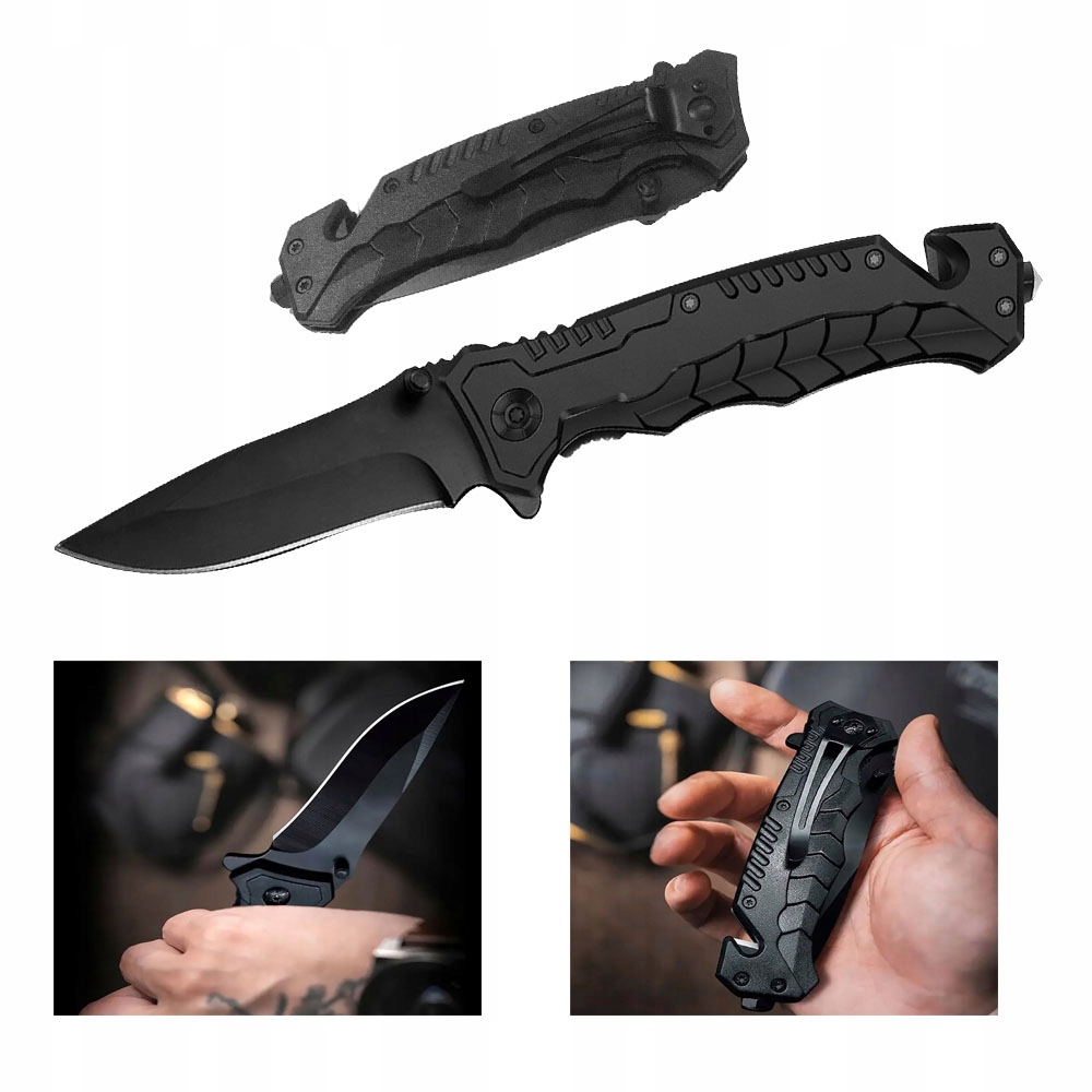 Nóż Survivalowy Wojskowy Scyzoryk Do Lasu Camping 210MM