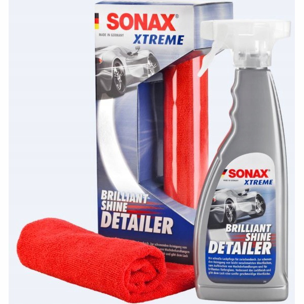

Sonax Quick Detailer Zestaw Spray Woska Mikrofibra