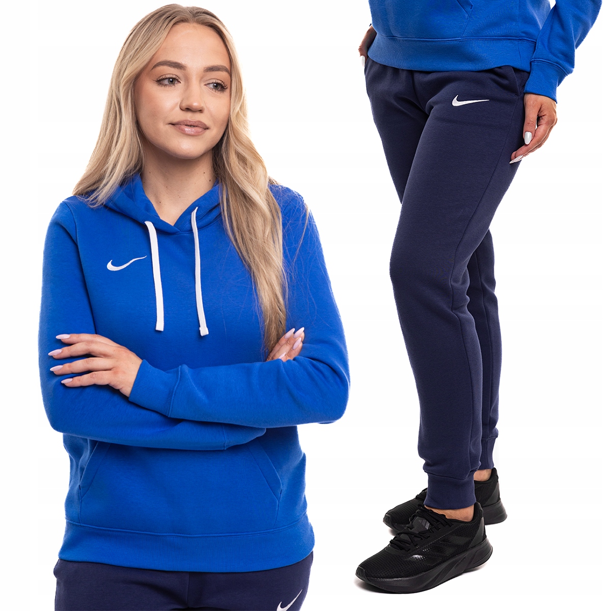 Nike Teplákovka Dámský sportovní bavlněný komplet Mikina Kalhoty Park 26 vel. L