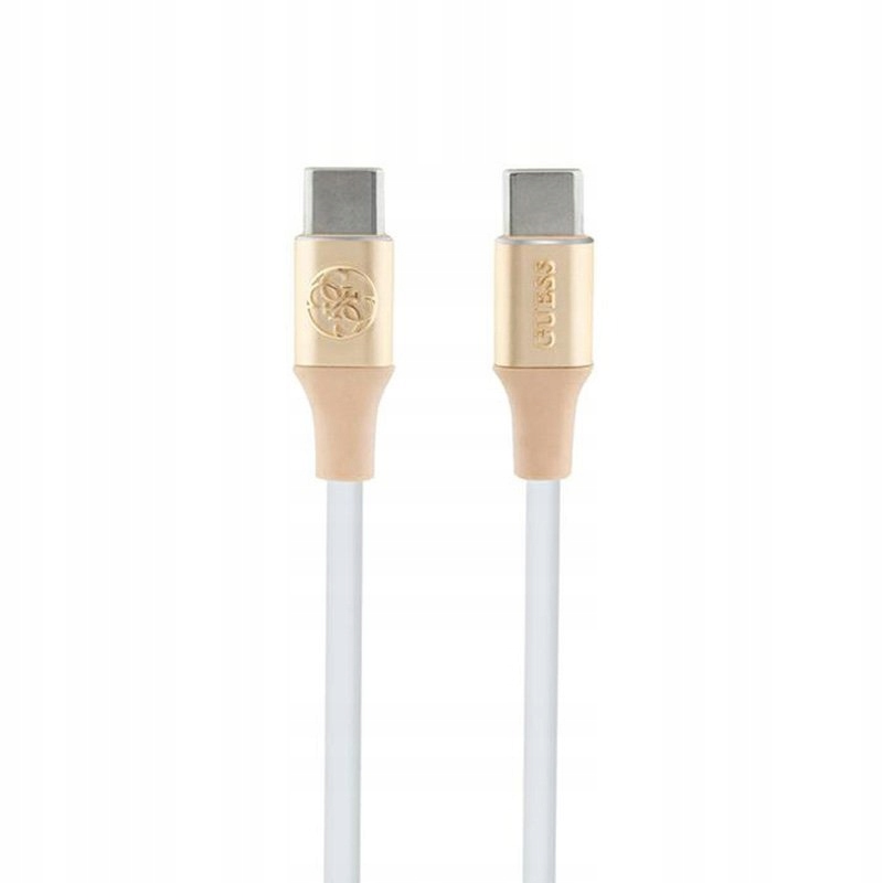 Guess o Kabel Usb-c do Usb-c Fast Charging 1.5m (złoty)