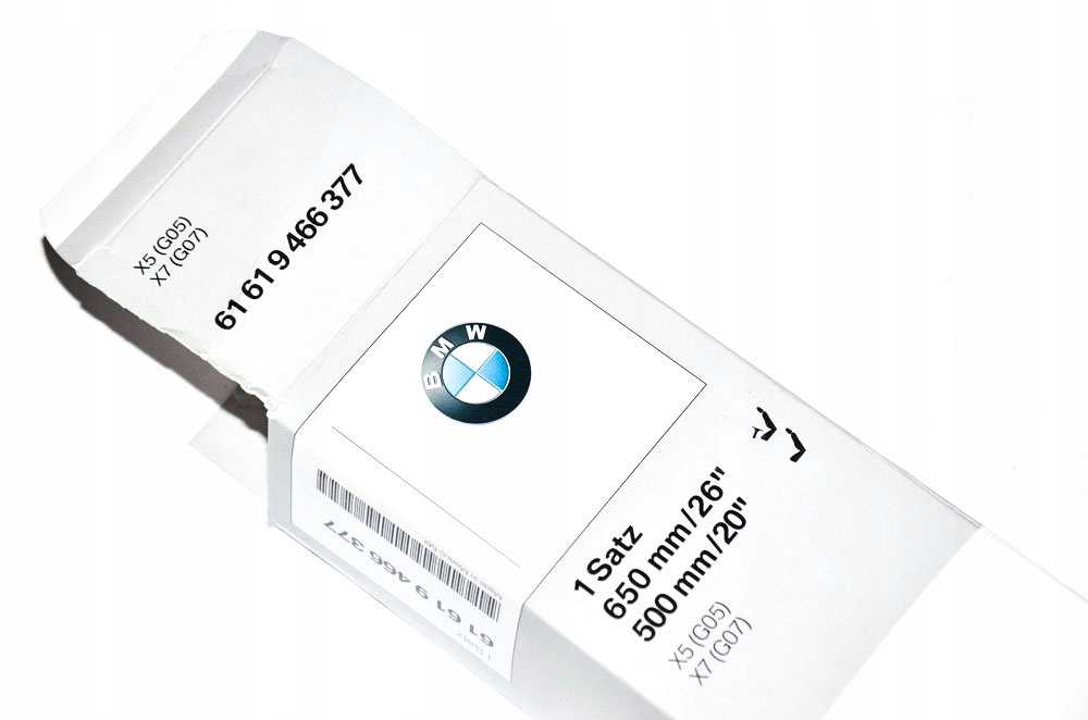 Stierače Bmw Oe predné 650 mm 500 mm