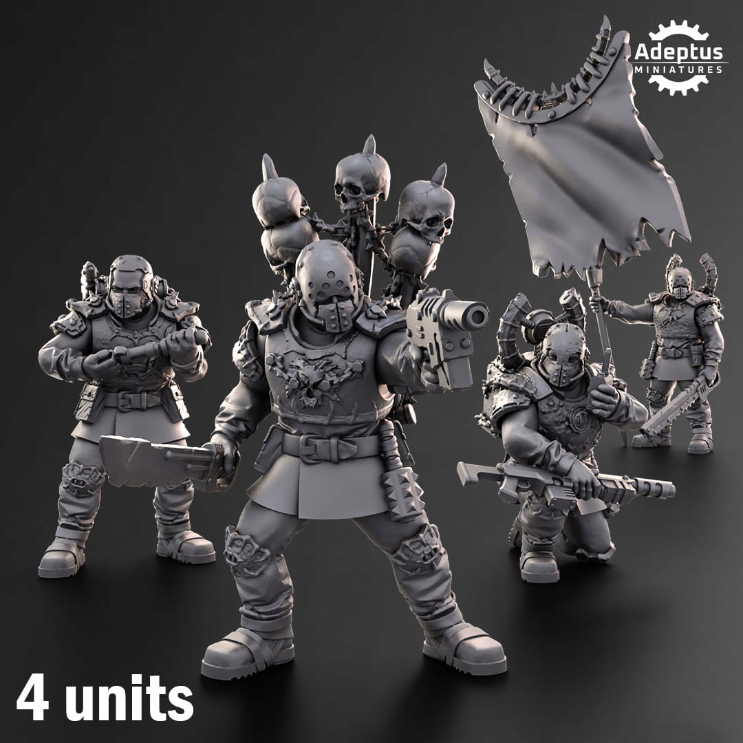 12. Chimera Command Squad - Warhammer 40000 figurki na