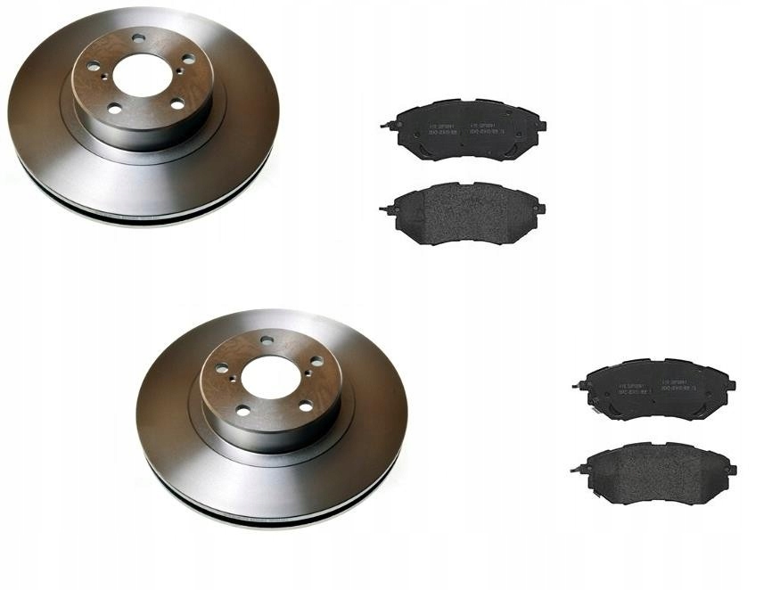 Kotouče Kostky Subaru Tribeca 2005- 316 mm X 30 mm Přední Sada