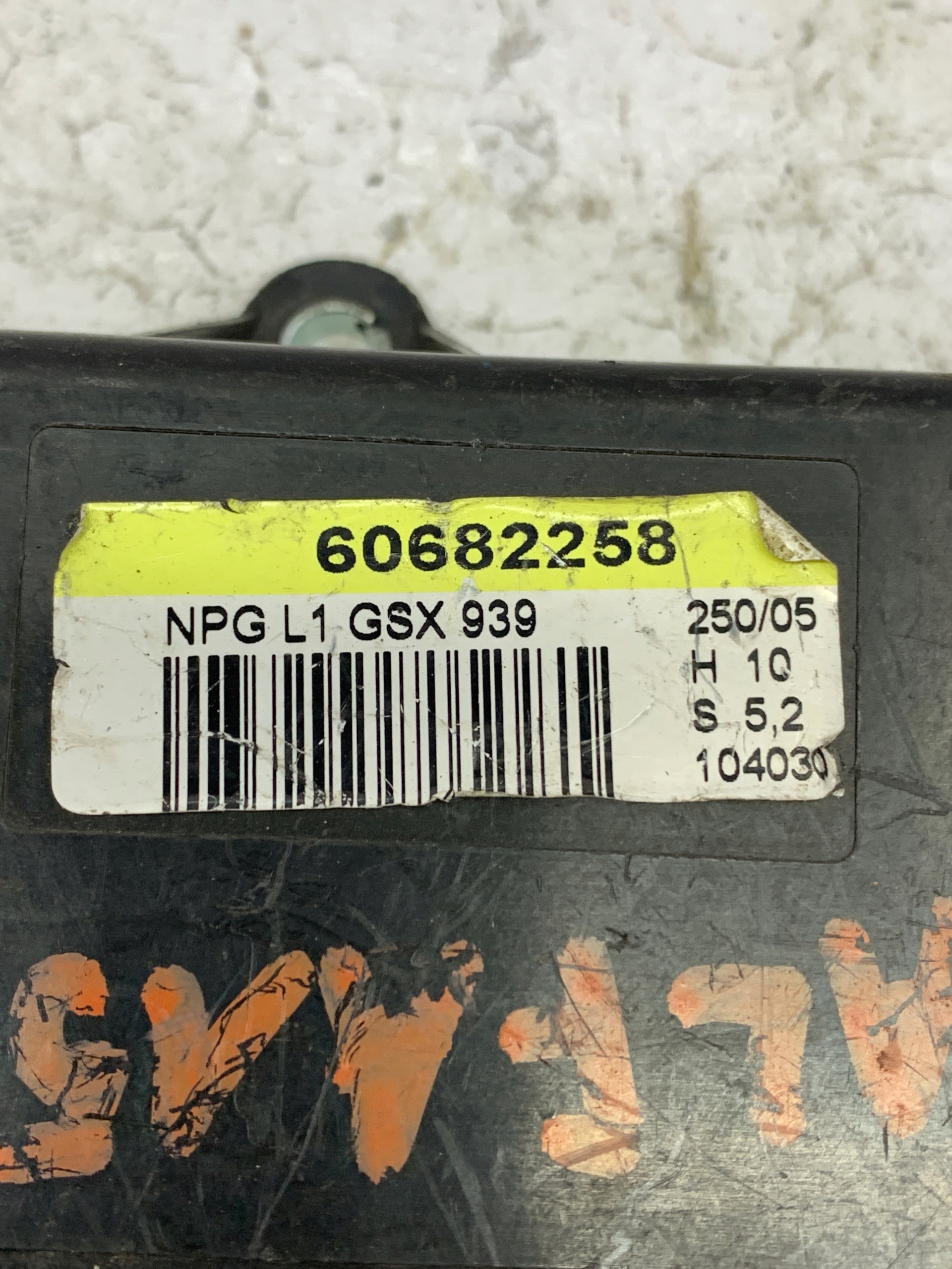 module control unit door 60682258 ALFA ROMEO