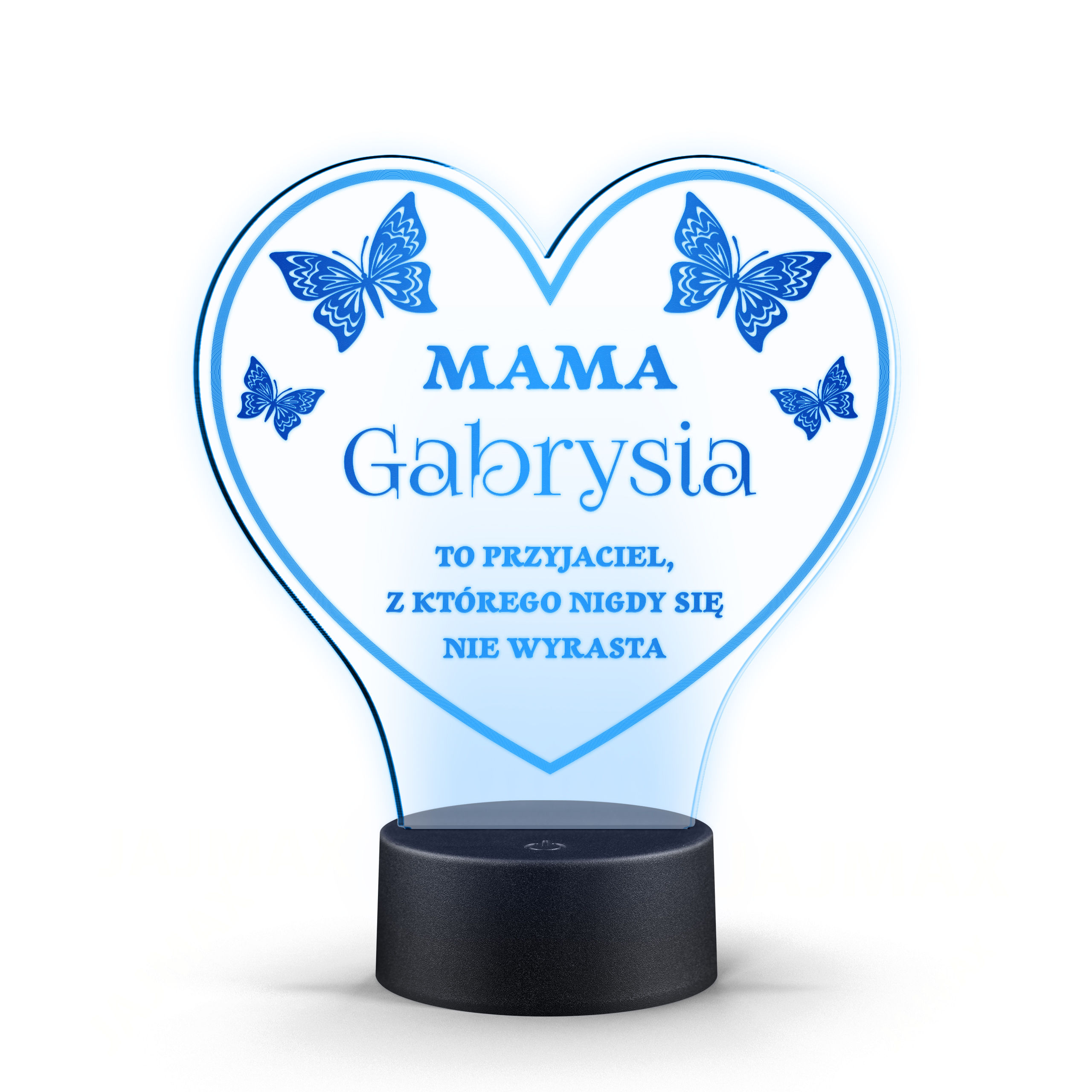 

Statuetka Na Dzień Matki Lampka z Imieniem