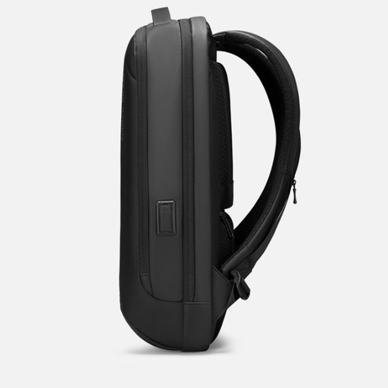 Męski PLECAK Biznesowy LAPTOP USB Czarny 17,3 Marka bez marki