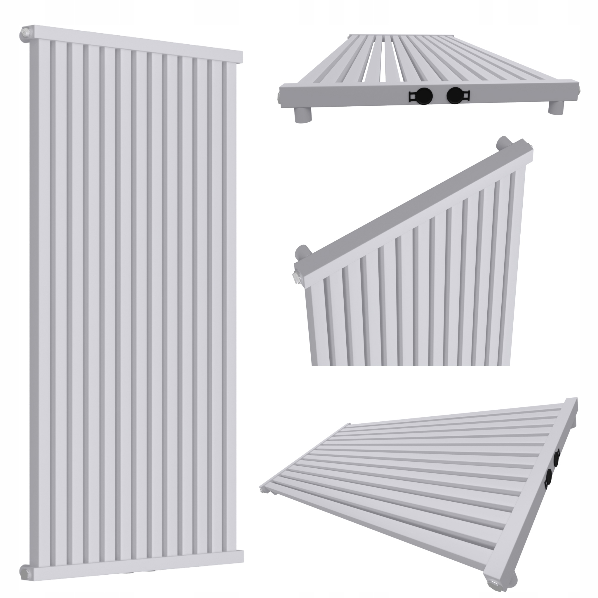 Dekorativní radiátor Radiator 180x61 Šedý Str