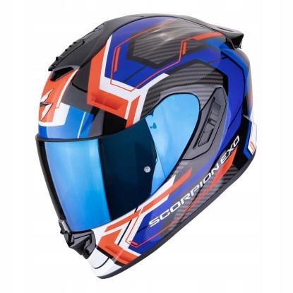 Prilba Scorpion EXO-1400 Evo II Air Linart Black/blue/red modrá Darčeky