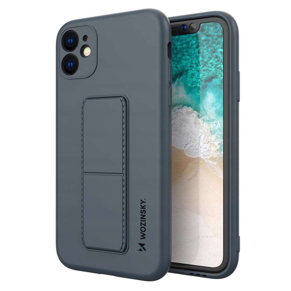 Etui do iPhone 11 Pro Max Wozinsky Kickstand Case elastyczne silikonowe
